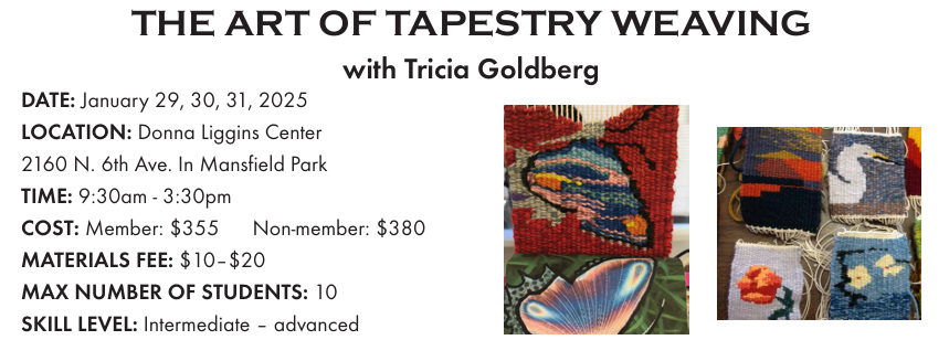 Workshops - Tucson Handweavers And Spinners Guild - THSG